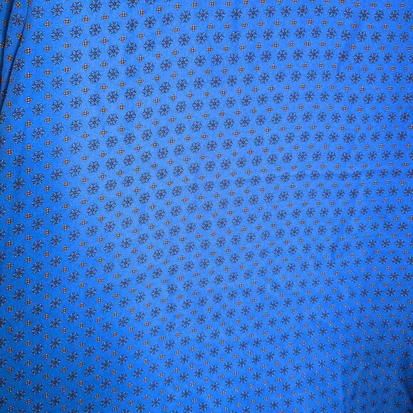 Maison d’Amélie Paris Floral Ruffle Blouse Women's Size Small Blue Long Sleeve - Picture 16 of 16